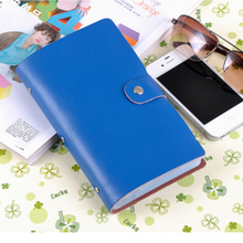 90 Slots Genuine Leather Business Credit Card Holder Case Women Men card holder wallet Card Package