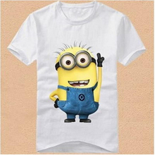 2016 Boys&Girls T-shirt Cartoon Anime Figure Despicable Me Minions Clothes Casual Costume Children’s Clothing T-shirts Kids Wear