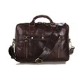 Vintage Men Briefcase Business Genuine Leather Bag Men Messenger Bags Coffee 14 Laptop Handbag Bag Men