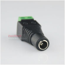 10pcs 2 1x5 5mm female DC Power Jack Adapter Plug Cable Connector for CCTV CAMERA