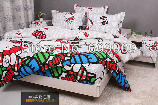 Compare Prices on Hello Kitty Queen Size Bedding- Online Shopping ...