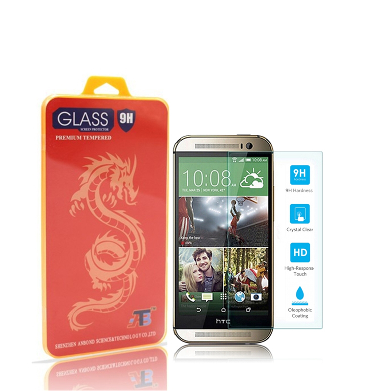 TAB For HTC one M8 Premium Tempered Glass Protecti...