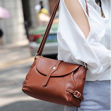 Fashion 2016 Bags Female Vintage Women s Cowhide Genuine Leather Handbag One Shoulder Cross Body Fashion