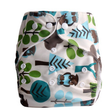 Happyflute New design cloth diaper fast dry suede cloth waterproof diaper leak guard 1pcs free shipping