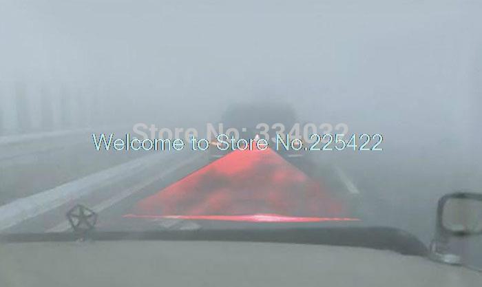 Anti Collision Rear end Car Laser Tail Fog Light Auto Brake Parking Lamp car styling Warning