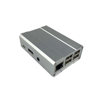 Raspberry pi 2 model b / B plus case Metal Box aluminum alloy enclosure case shell design for 40 pin GPIO adapter free shipping