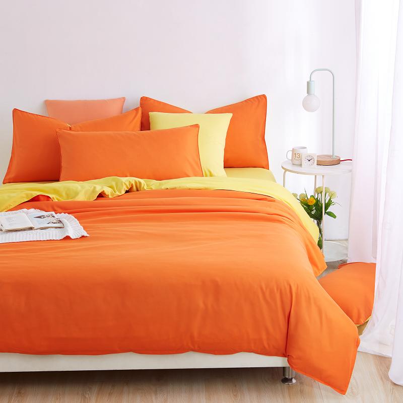 Light Orange Bed Sheets Karice