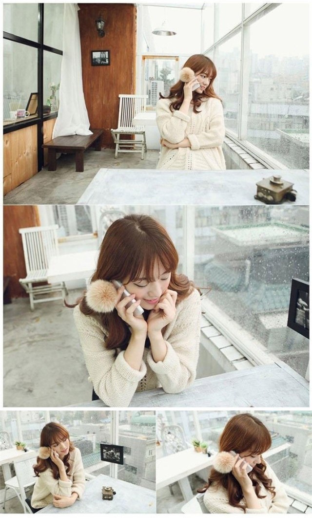 Fashionable universal cell mobile phone lovely rabbit fur cute dust plug For samsung for iphone for htc for nokia Fashionable universal cell mobile phone lovely rabbit fur cute dust plug For samsung for iphone for htc for nokia