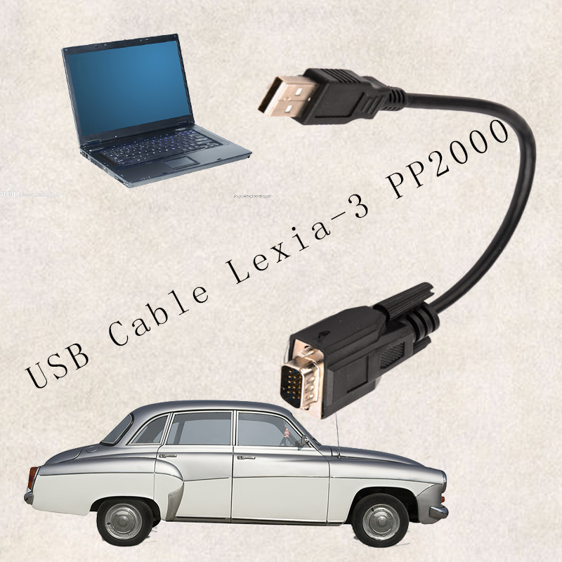     USB   Lexia3 PP2000      vag com YA049-SZ +