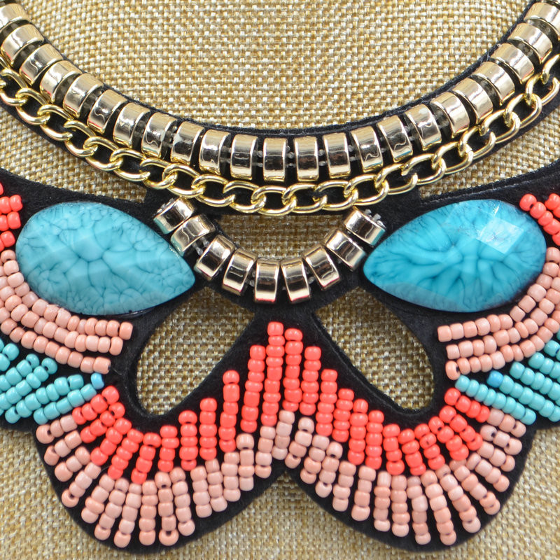 New-handmade-Embroidery-Collar-trendy-Ethnic-Collares-Colorful-Beadwork-Pendant-resin-statement-Necklace-For-Women-Jewelry (5)