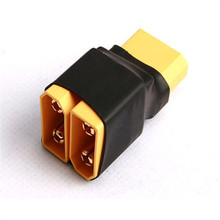 Original AMASS XT90 2 Male to 1 Female Serial Plug Connector AMMC05 For RC Camera Drone Accessories