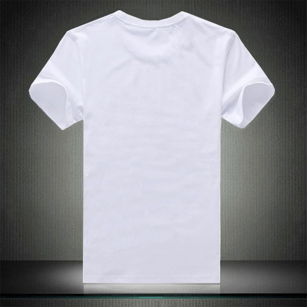 Men T Shirt White Back