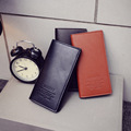 Hanup 2016 New men wallets Casual wallet men purse Clutch bag Brand leather wallet long design