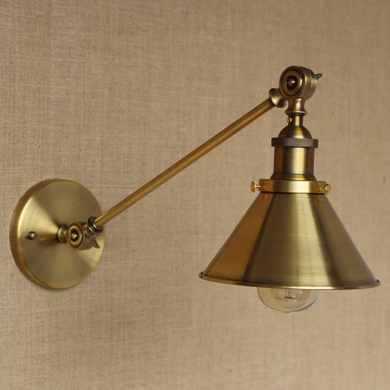 Retro vintage industri?le Muur lampen messing 30 cm Arm Jielde Muur Tips Tegelzetten Badkamer ~ Retro vintage industri?le Muur lampen messing 30 cm Arm Jielde Muur