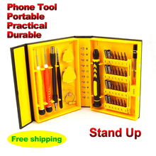 38 en 1 Multi Repair Tool caja magnética apertura Kit de herramientas destornillador para teléfonos celulares iPhone 6 más 5S envío gratis