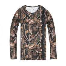 JUNGLE MAN OUTDOOR LONG SLEEVE CAMOUFLAGE REAL TREE CAMO SHIRT IN SIZE 36074