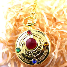 New Arrival Hot Sale Anime Series Accessory Sailor Moon Usagi Tsukino Pocket Watch 2 Colors High