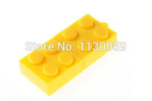 Hot Fashion real capacity USB flash drive 4GB 8GB16GB 32GB funny building block model USB 2.0 Memory Flash Stick Pen