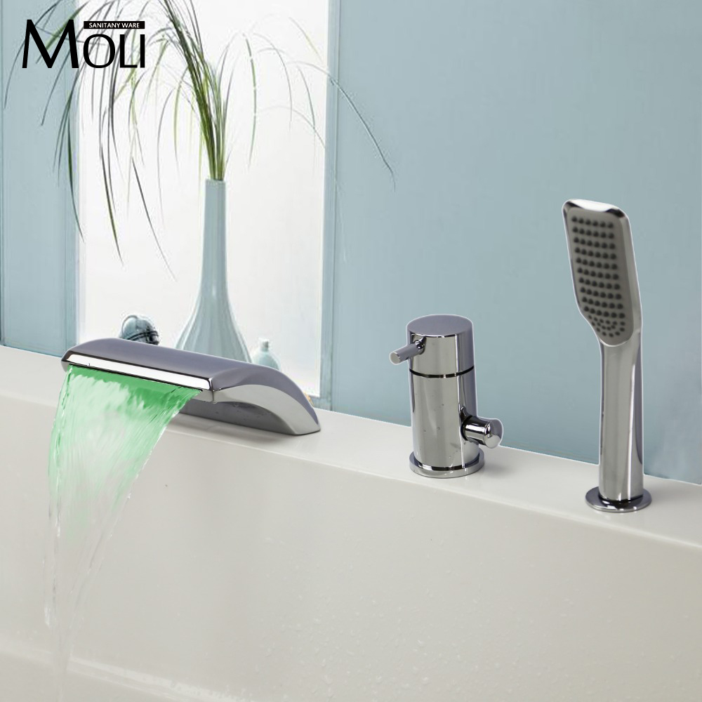 Online kopen wholesale led light shower temperature control uit ...