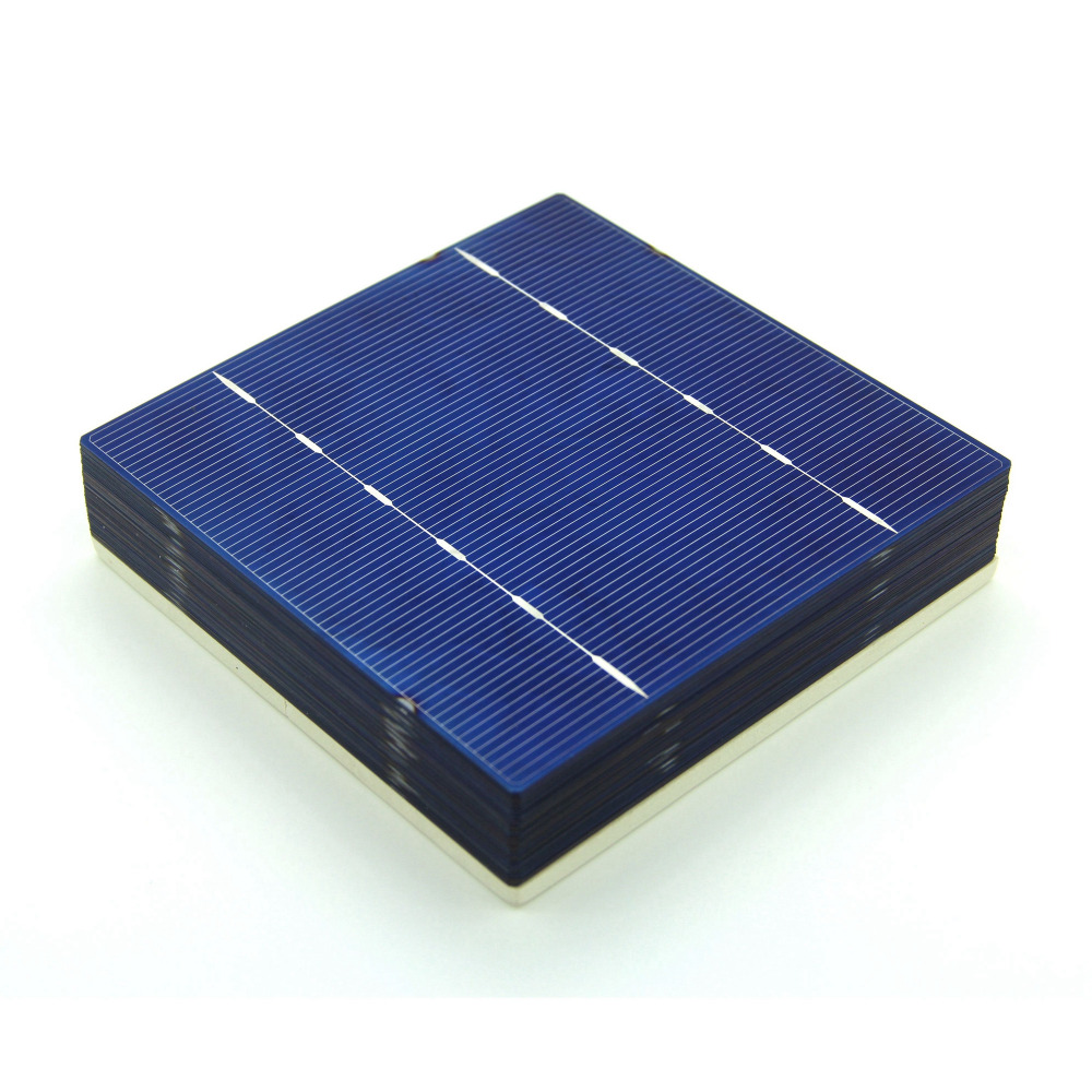  Solar Cell Photovoltaic Cell Solar 125*125MM DIY 200W Solar Panel on