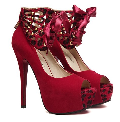 Aliexpress.com : Buy 2014 Fashion Sexy Red Bottom Peep Toe ...