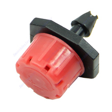 
E74 Free Shipping 20pcs Garden Irrigation Misting Micro Flow Dripper Drip Head 1 4 Hose