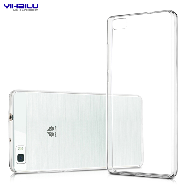 Yihailu TPU Case for Huawei Ascend P8 Crystal Clear Case Transparent Silicon Ultra Thin Slim TPU