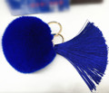 Imitate Rabbit Fur Ball Plush Fur Key Chain POM POM Keychain Tassel Pompom Car Bag Keychain