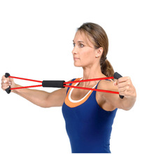 Resistance Training Bands Tube Workout Exercise for Yoga 8 Type Fashion Body Building Fitness Equipment Tool Hot Sale