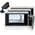 Homefong 7 Inch TFT Touch Screen Color Video Door Phone Night Version Intercom System IR sensor