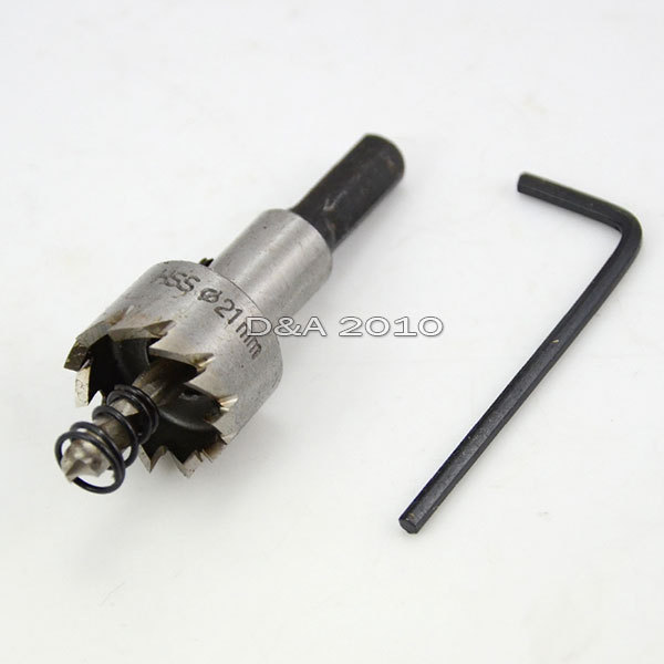21mm Stainless Steel Tipped Drill Bit Metal Hole Saw Cutter Heavy Duty brand new and high quality
