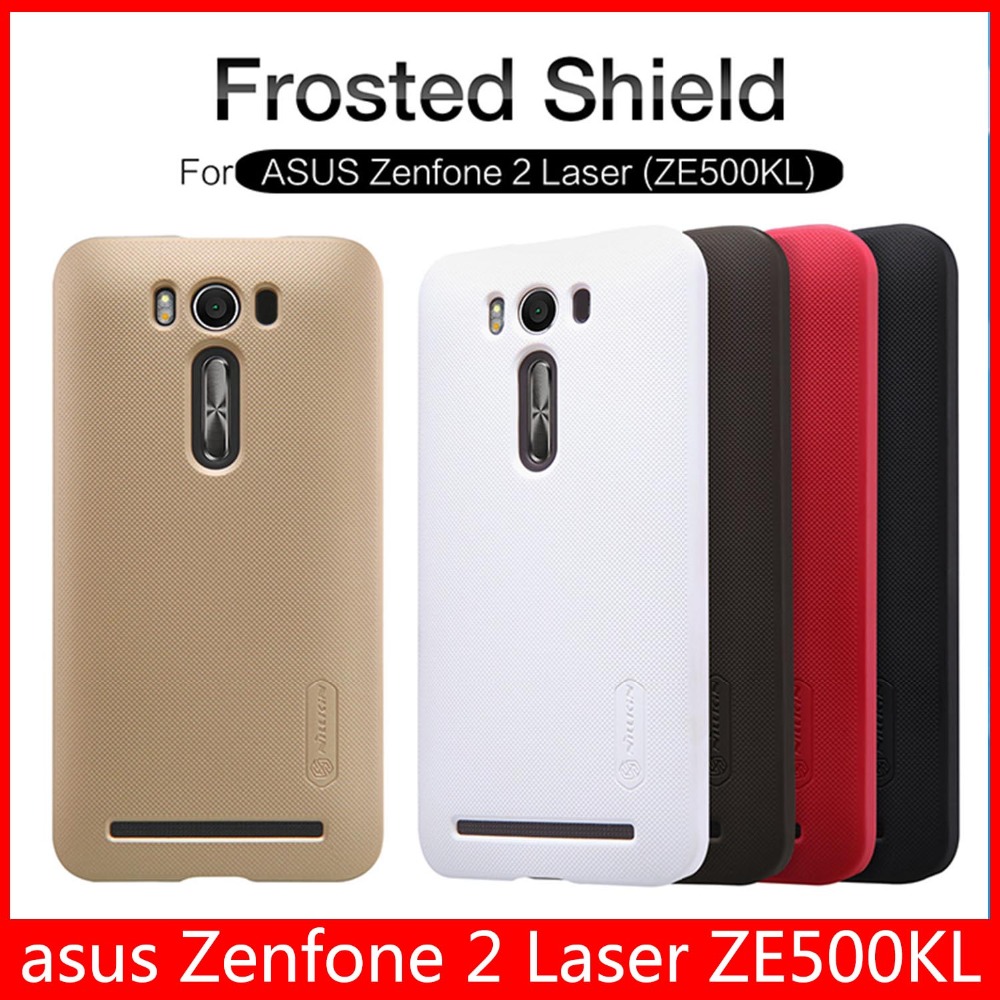 Original NILLKIN Super Frosted Shield Case for ASUS Zenfone 2 Laser ZE500KL 5 0 inch back
