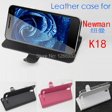 For Newman K18 PU Leather Flip Case Cover Smartphone Accessories Leather Phone Cases For Newman K18