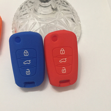 High Quality 3 Buttons Car Flip Remote Key Shell Blank Case for Hyundai I30 IX35 With