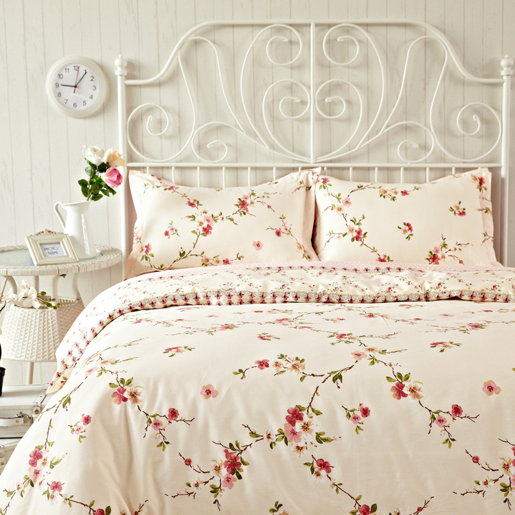 Super king bed font b ikea b font floral bedding white font b duvet b font