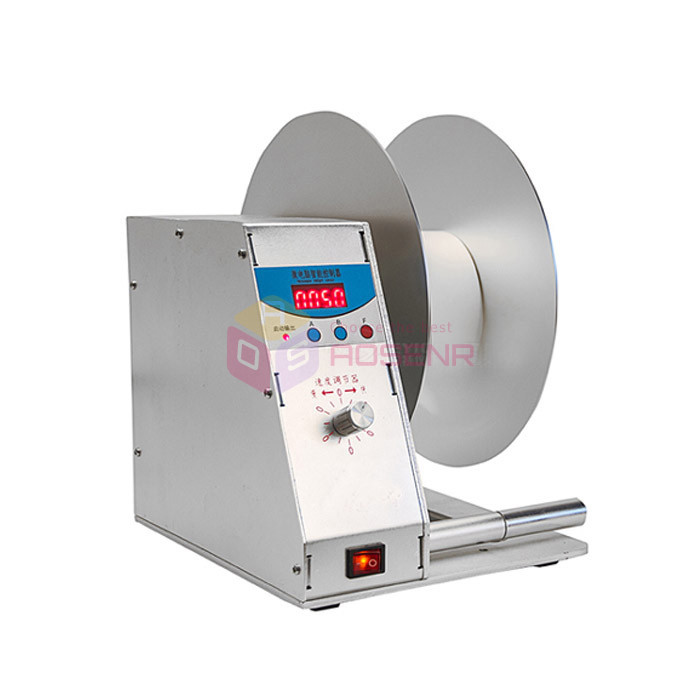 Automatic Label Tag Rewinder Rewinding Machine 6 Width 3 Cores 110V 150mm