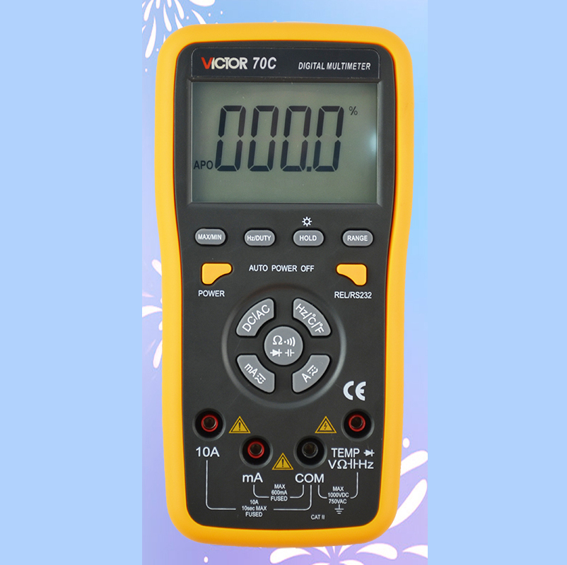 Купить Виктор vc70c 3 5/6 ключевых сенсорный цифровой мультиметр с ...