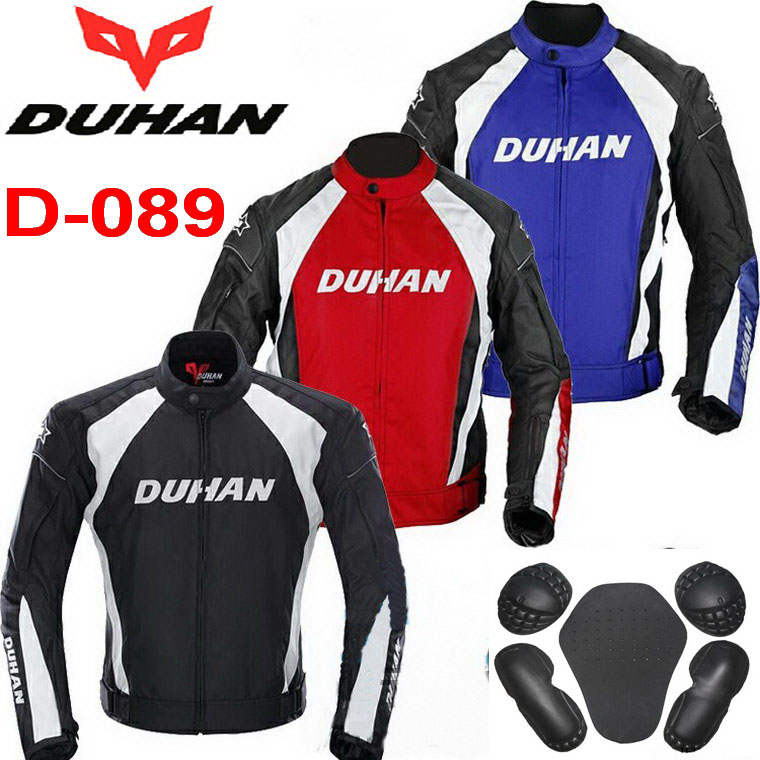 2016 New Authentic DUHAN D-089 Moto riding clothes Jackets motocross motorcycle  jacket Male Motorbike Rally clothing 3 colors