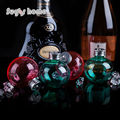 fashion 4pcs lot PET Flask 5 oz Food Grade plastic Flask drinkware Alcohol Liquor Whiskey Holiday