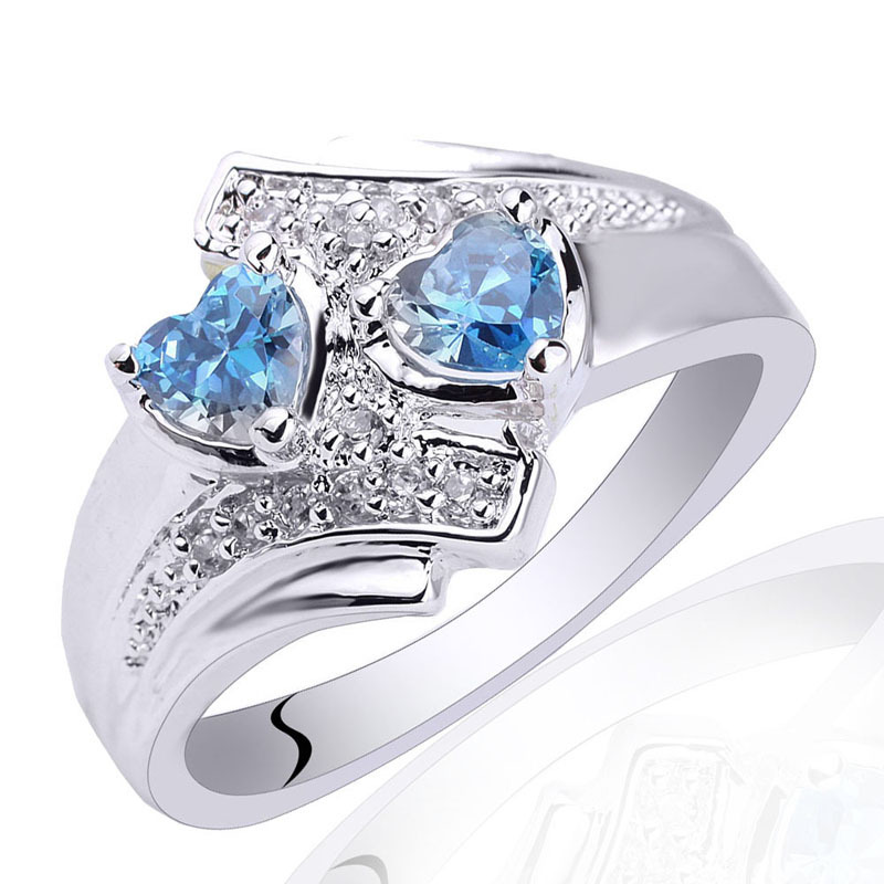 Mix-Order-Lots-5-Pieces-Women-925-Sterling-Silver-Ring-Blue-Topaz-Size ...