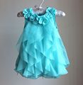 Baby Girls Dress Girls Birthday Party Dresses Jumpsuits baby girl s flowers Infant Romper dress Children
