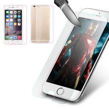 9H Front + Back Tempered Glass For iPhone 4 4S 5 5S 5C 6 6S 6plus 6splus Screen Protector Anti Shatter Film Case Cover Skin