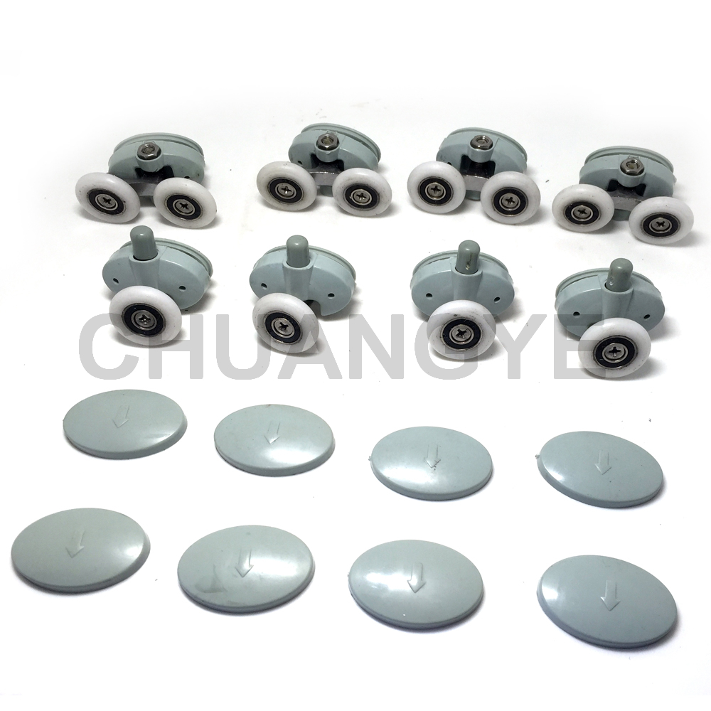 Bathroom Shower Glass Sliding Door Rollers Top Bottom Wheels Bathroom Shower Glass Sliding Door Rollers Top Bottom Wheels