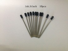 10pcs/lot Fashion crystal cartridge touch pen touch screen capacitor pen refill ballpoint pen blue black ink core refill
