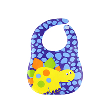 Colorful Cartoon Cute Car Animal EVA Baby Bibs Waterproof Safety Environmental Infant Burp Cloths Feeding Baby