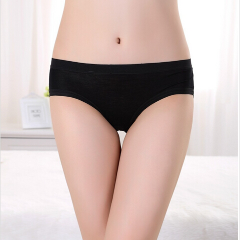 NY New Brand Top Fabric Ultra thin Comfort Women Underwear Women PANTIES black Pink Briefs free
