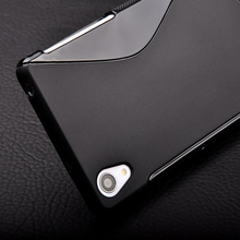 Z1 Anti Skid Ultra Thin Slim S Line Rubber TPU Gel Skin Case Cover for Sony