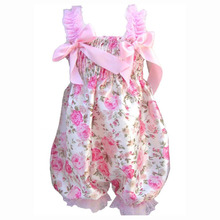 SCYL Baby girls Ruffle Flower Rompers cute summer overalls for newborns Baby One-Piece floral Lace baby clothes months