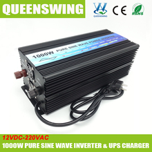 Queenswing DC12V к AC220V 1000 W инвертор синусоидальной волна с зарядное устройство ( QW-P1000UPS )