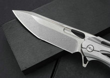 8Cr18Mov stonewashed blade OEM Y start Shirogorov camping paramilitary knives pocket hunting knife outdoor tool high